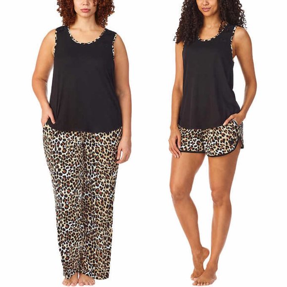NEW BETSEY JOHNSON Leopard 3 Piece Lounge Set - Picture 1 of 4